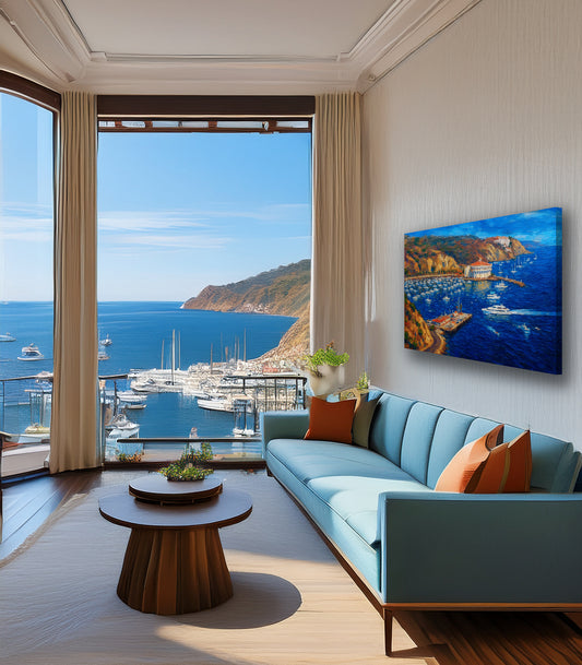 Avalon Harbor – Catalina Island Blue