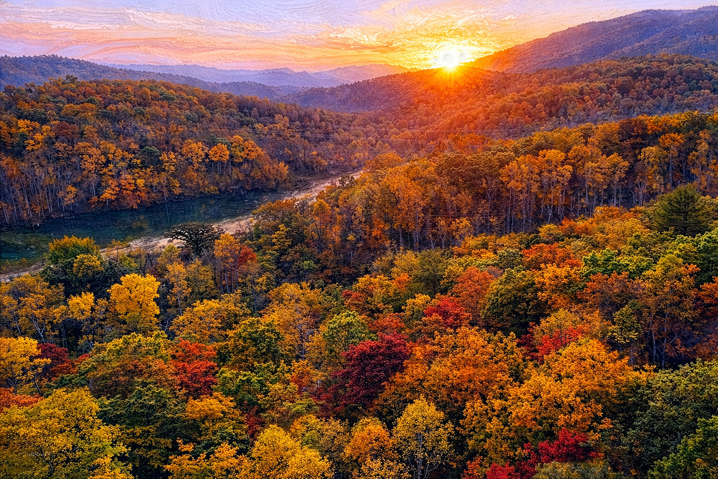 Autumn Foliage — Blue Ridge Parkway