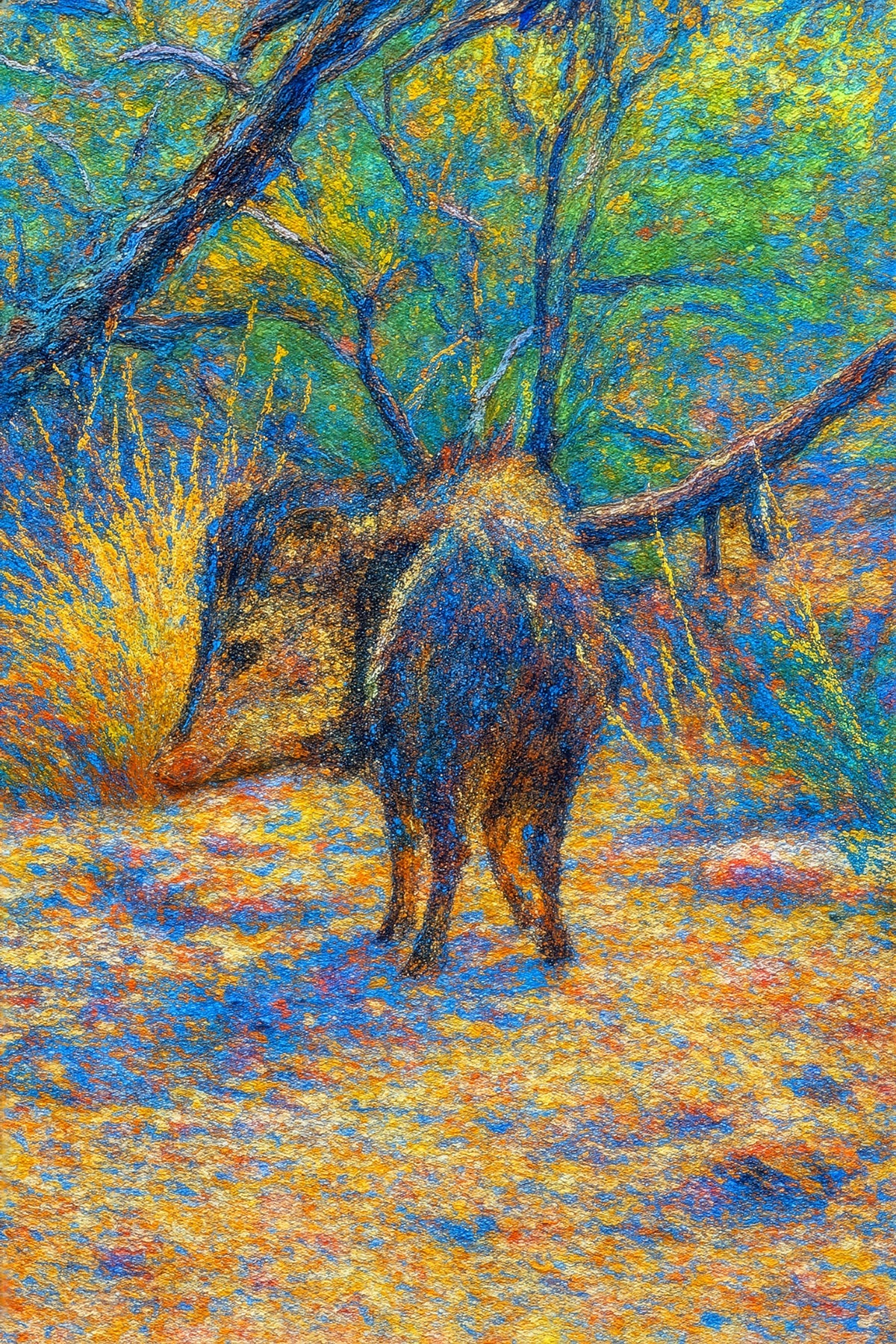Javelina at Dawn