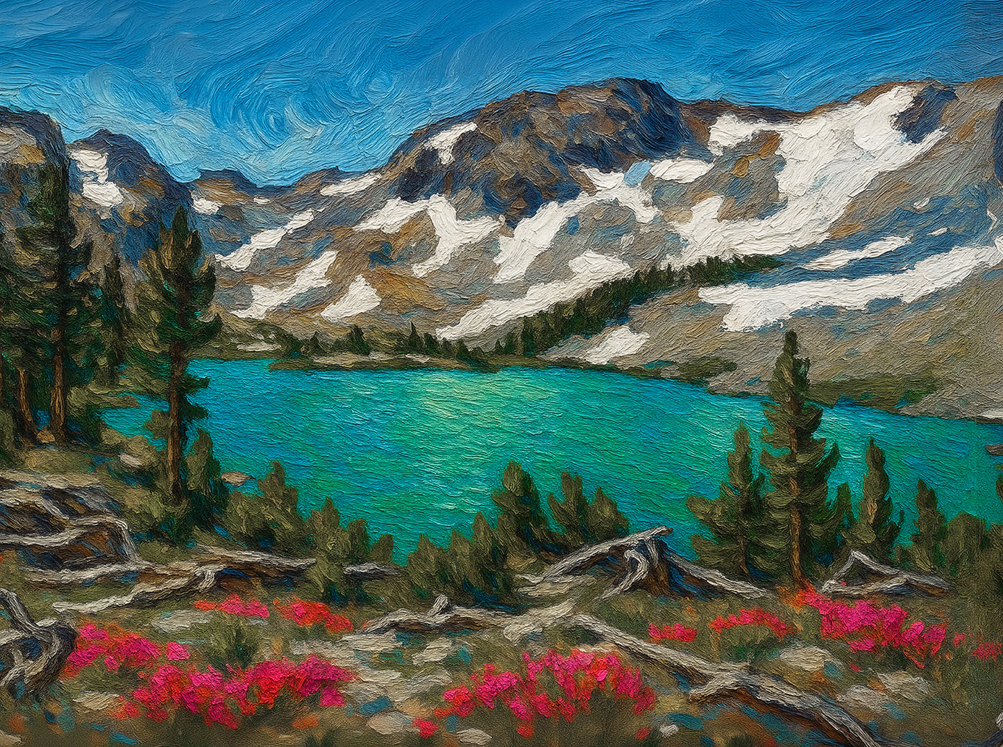 Barney Lake — Early Summer, Duck Pass Trail