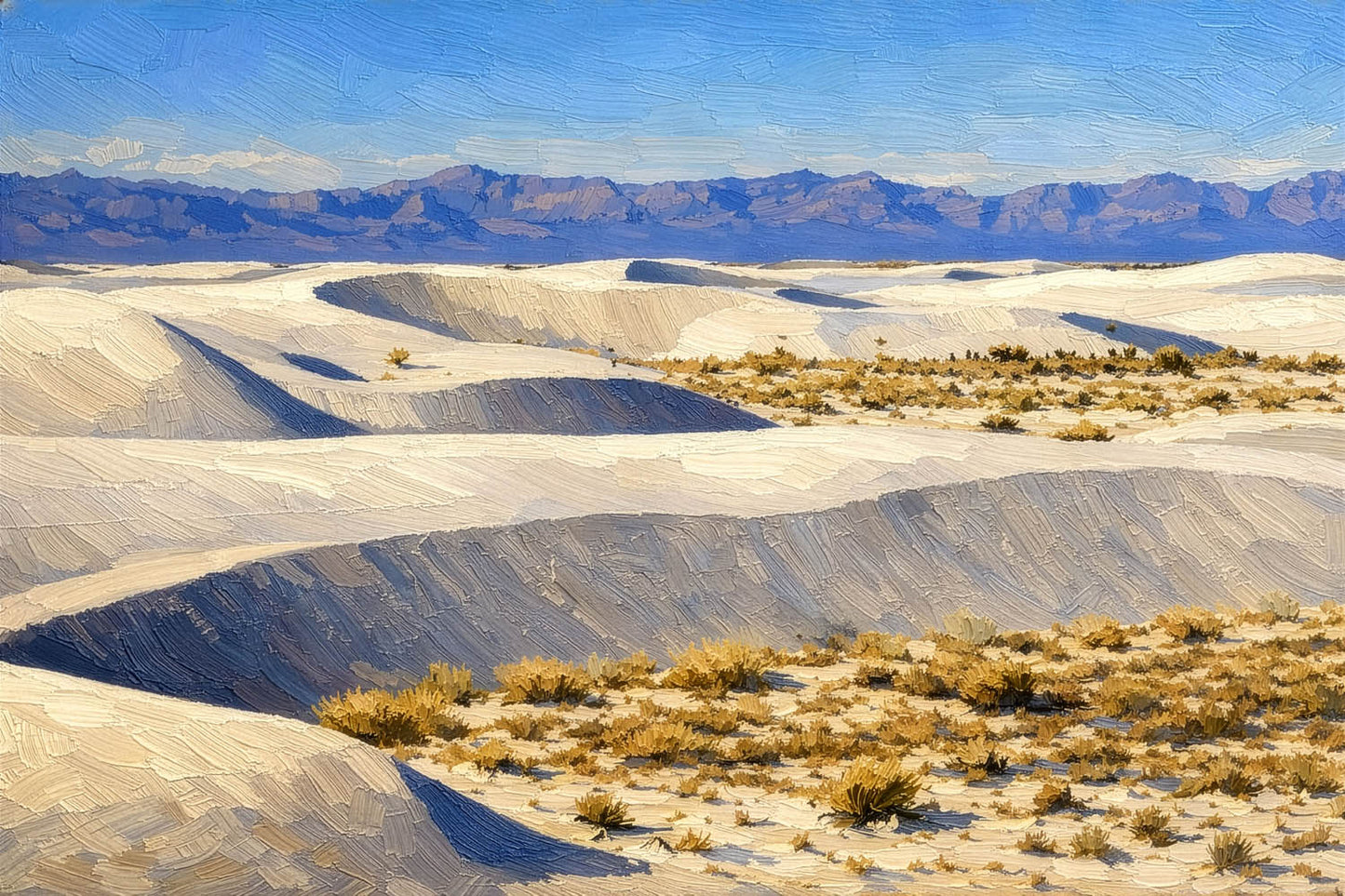 White Dunes Quiet — White Sands, New Mexico