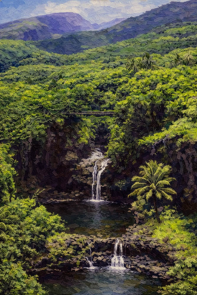 Seven Sacred Pools — Maui