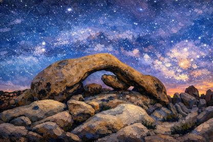 Arch Rock Stargazing — Joshua Tree National Park