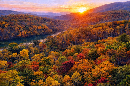 Autumn Foliage — Blue Ridge Parkway