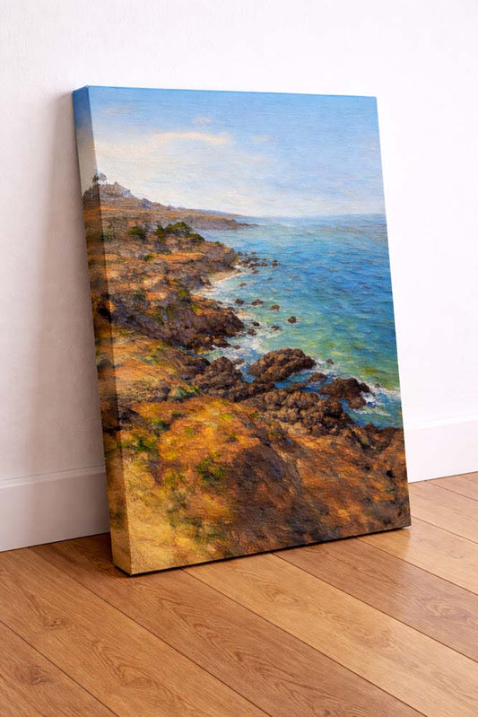 Cambria Coastline — Bluffs and Pacific Blue