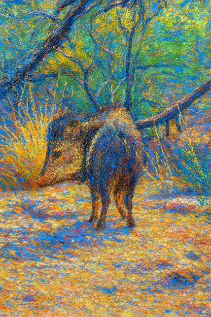Javelina at Dawn