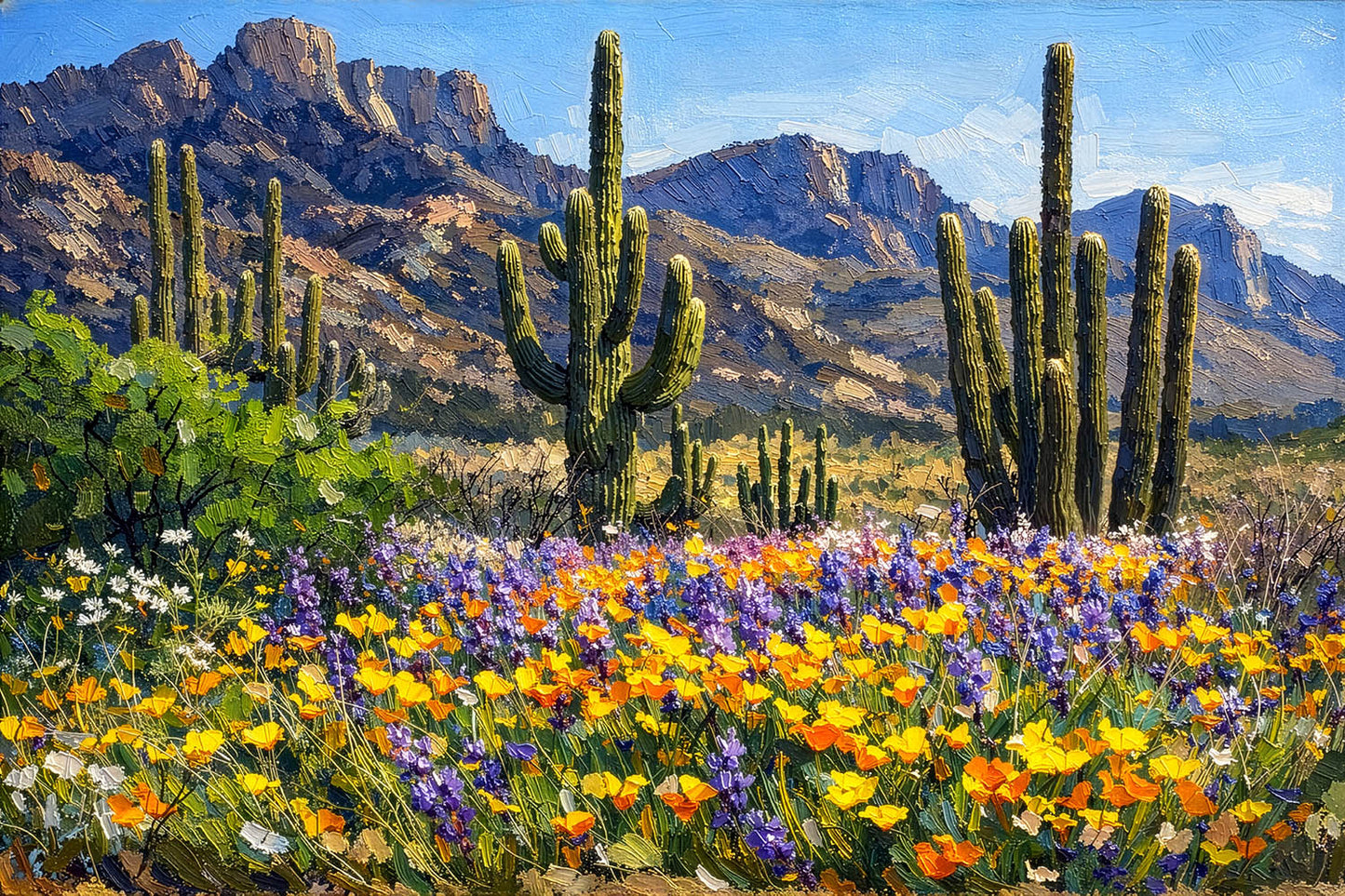 Desert Bloom — Catalina State Park