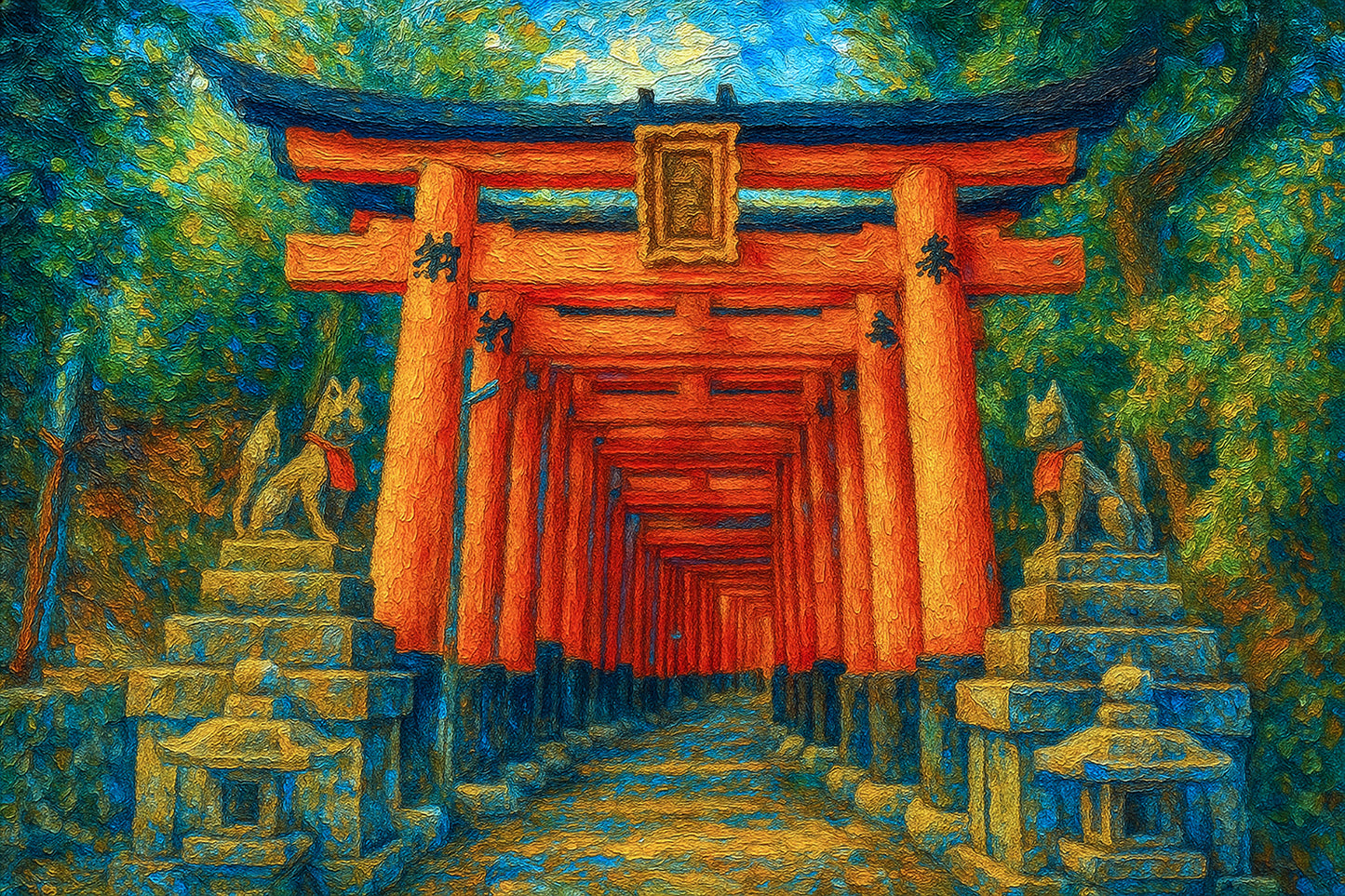 Fushimi Inari Torii Path — Kyoto