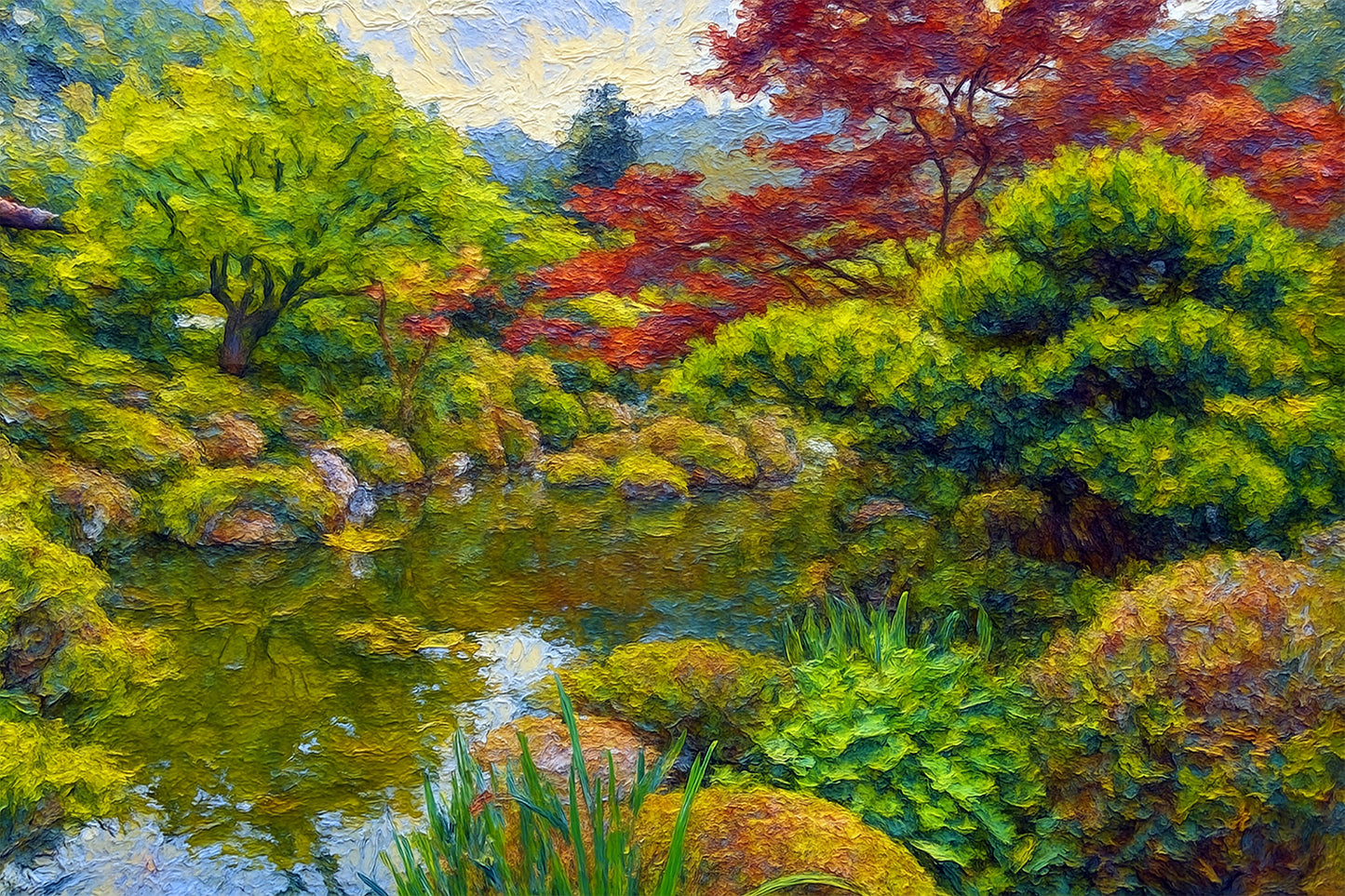 Mimuroto-ji Temple Garden — Uji