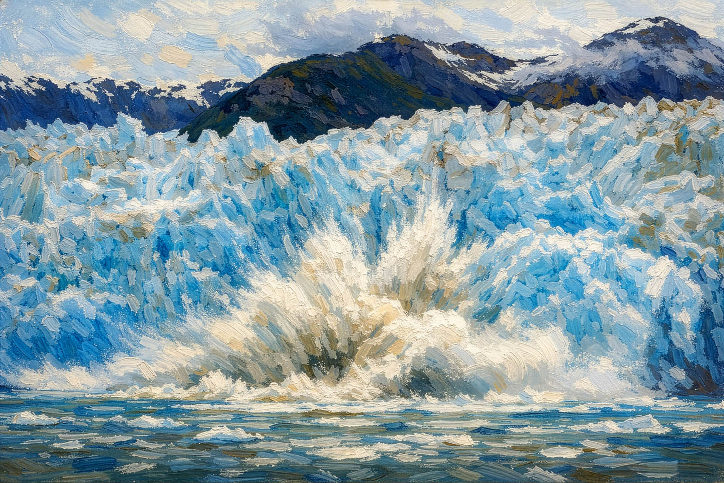 Calving Thunder — Glacier Bay