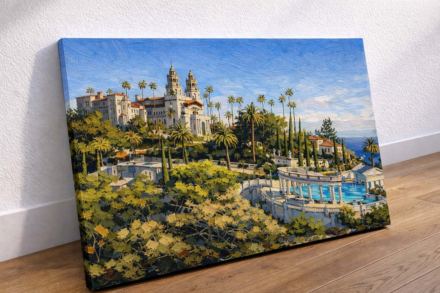Sunlit Grandeur — Hearst Castle, San Simeon