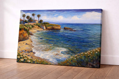 La Jolla Cove – Sunlit Cliffs & Pacific Blues