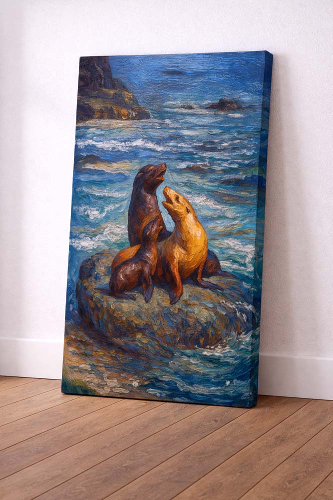 La Jolla Cove – Sea Lions on the Rocks