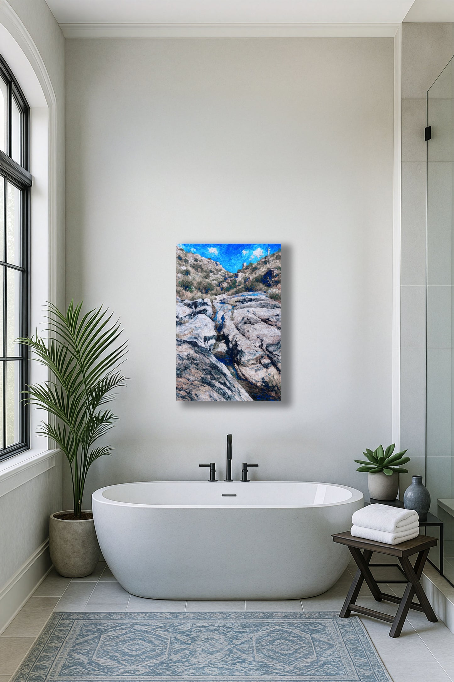 Desert Cascade — Maiden Pools Group of Ventana Canyon