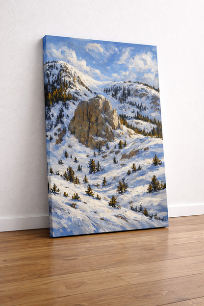 Mammoth Rock — Winter Light