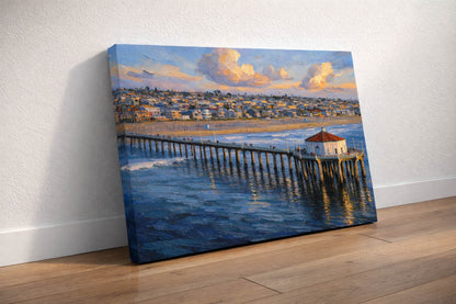 Manhattan Beach Pier – Twilight Reflections