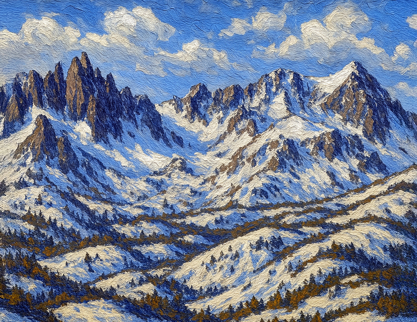 Minaret Vista — View from Summit of Mammoth Mountain