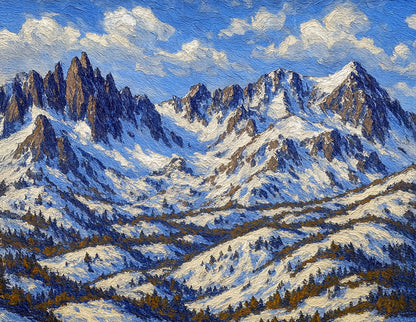 Minaret Vista — View from Summit of Mammoth Mountain
