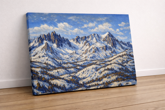 Minaret Vista — View from Summit of Mammoth Mountain