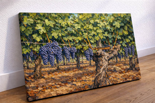 Harvest Rows — Napa Valley