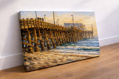 Newport Beach Pier – California Golden Light