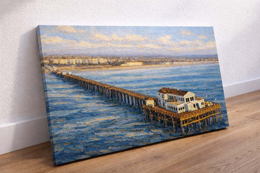 Oceanside Pier – Coastline Blue