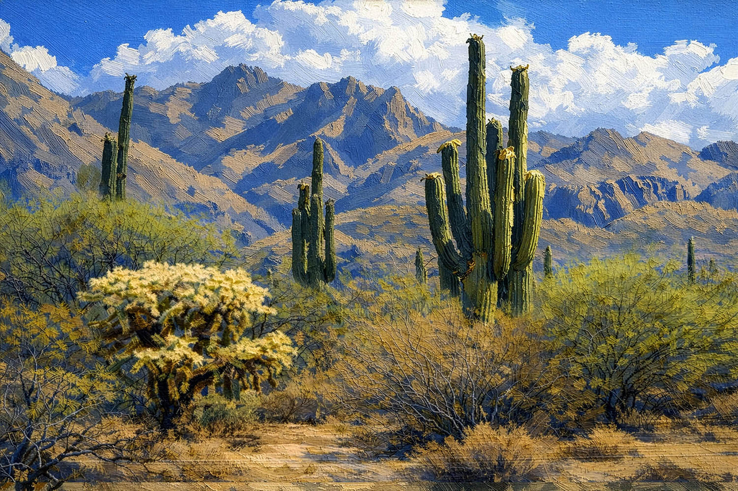 Sabino Canyon Desert Floor - Classic Palette