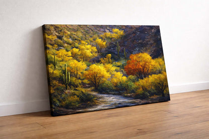 Late Fall Glow — Sabino Canyon Creek