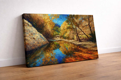 Sabino Canyon Creek – Late-Fall Reflections