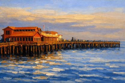 Stearns Wharf – Santa Barbara Golden Hour