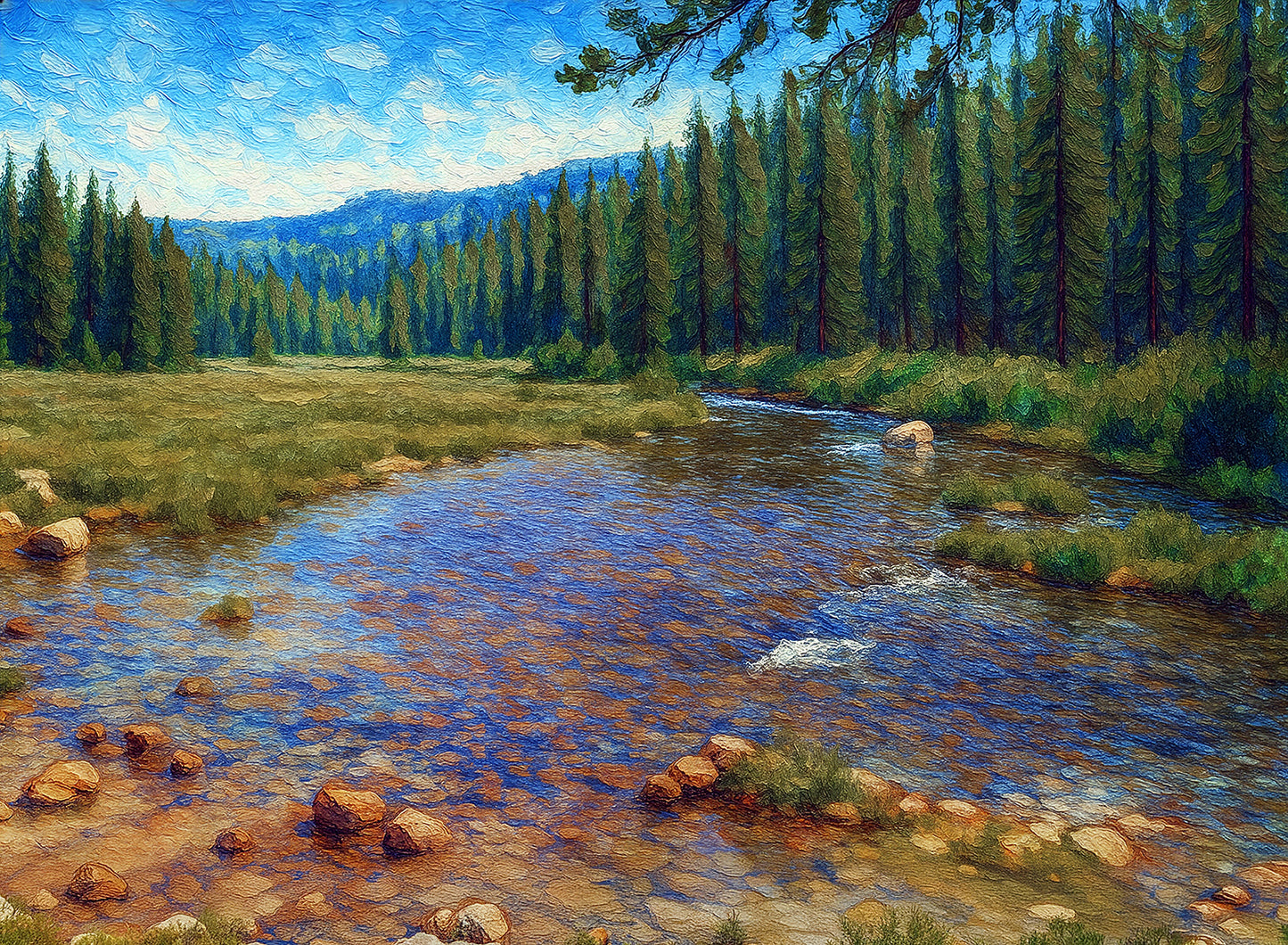 Duck Pass Trail Stream