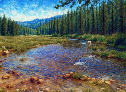 Duck Pass Trail Stream