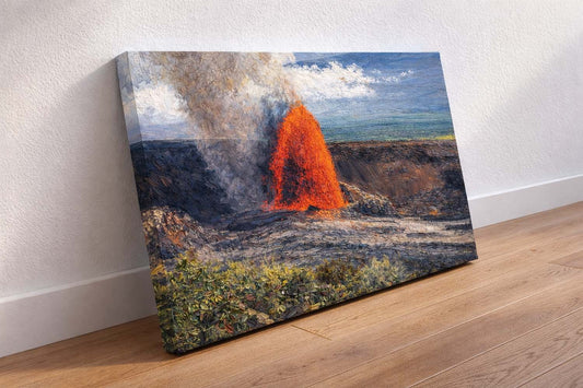 Eruption at Volcano National Park — Big Island, Hawaiʻi