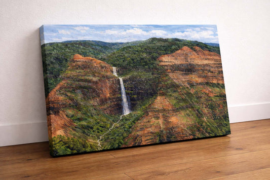 Waimea Canyon Waterfall, Kauai