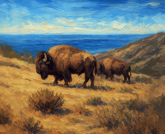 Bison on Catalina Island – Coastal Range Guardians