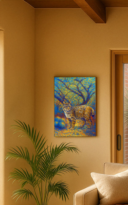 Silent Watcher — Desert Bobcat of the Catalina Foothills
