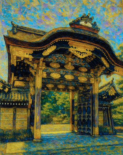 Nijo Castle Gate — Kyoto