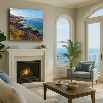 Cambria Coastline — Bluffs and Pacific Blue
