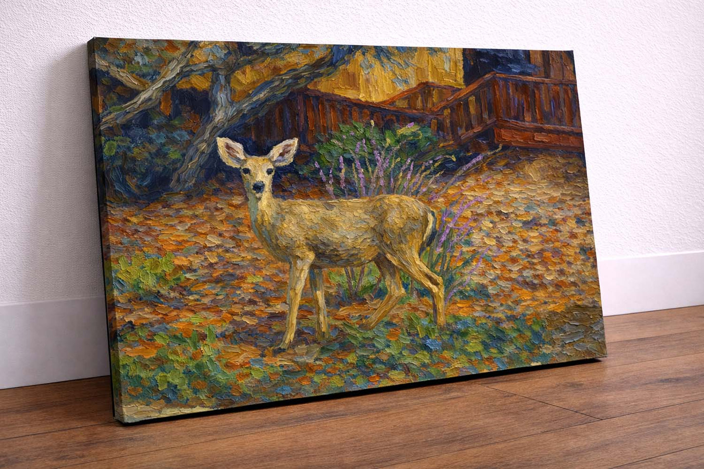 Deer in the Garden — Cambria