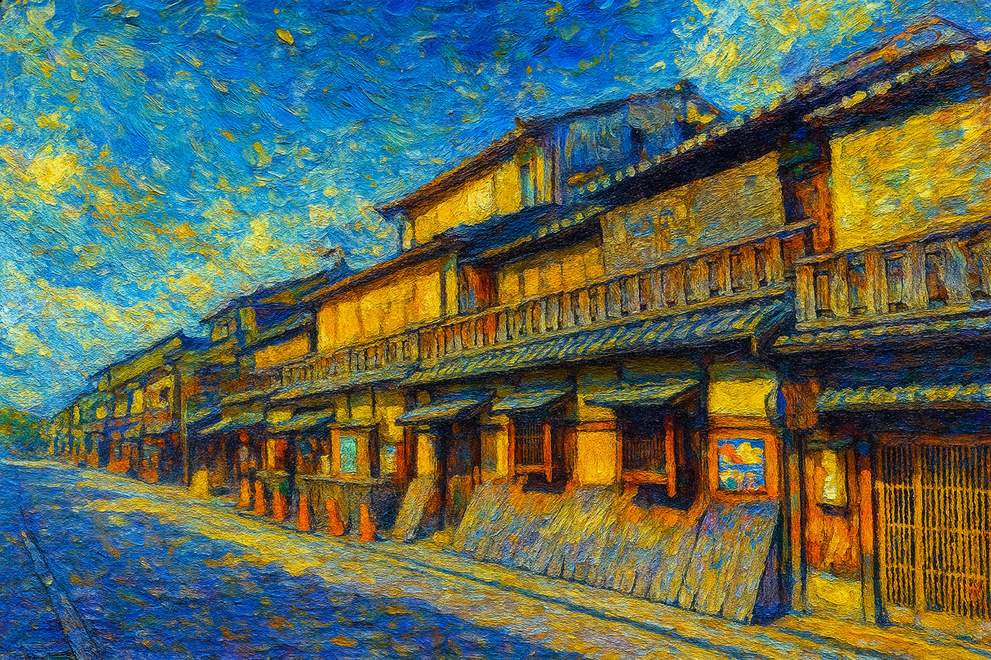 Gion at Dawn — Kyoto