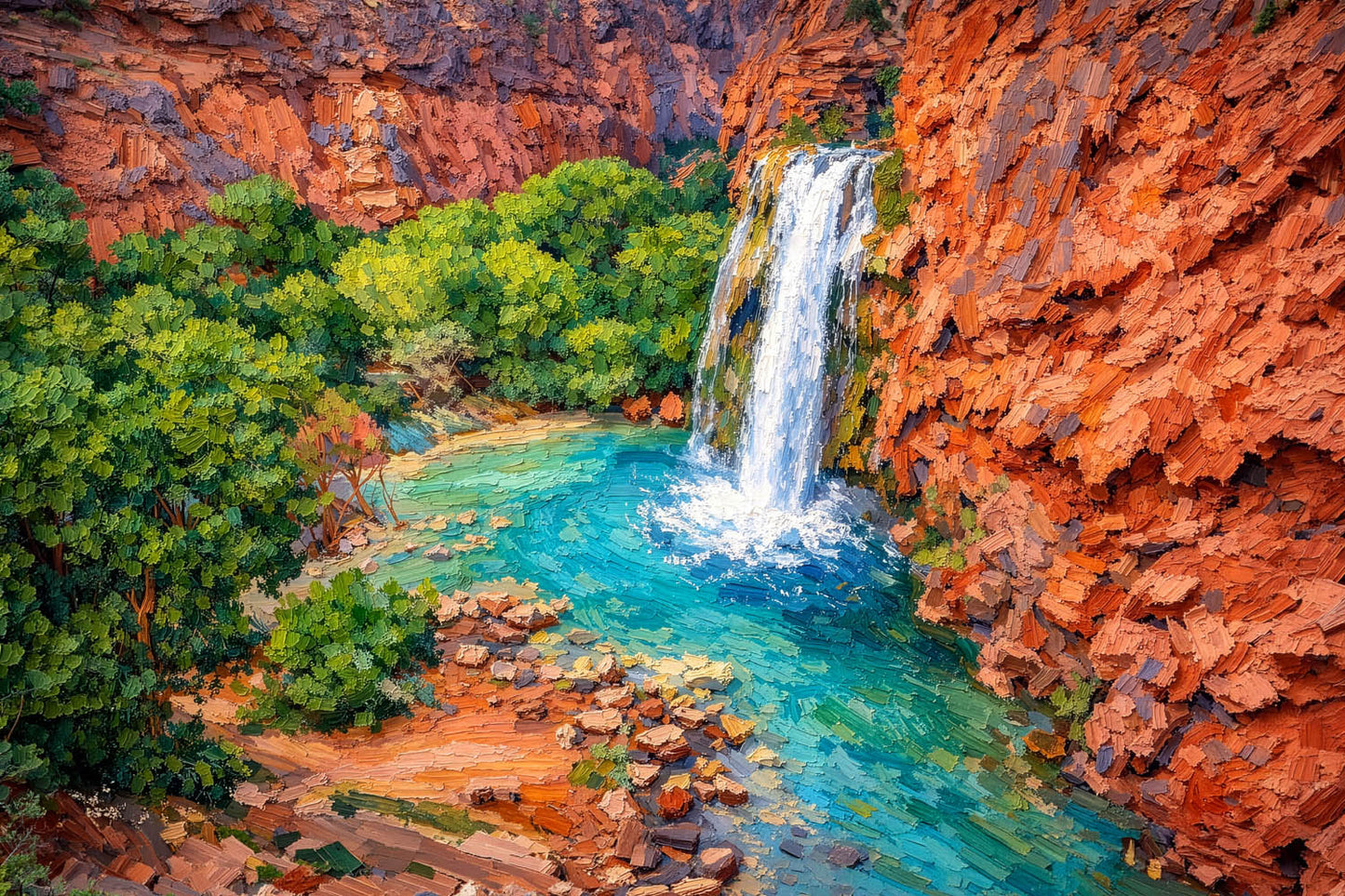 Turquoise Falls — Havasupai