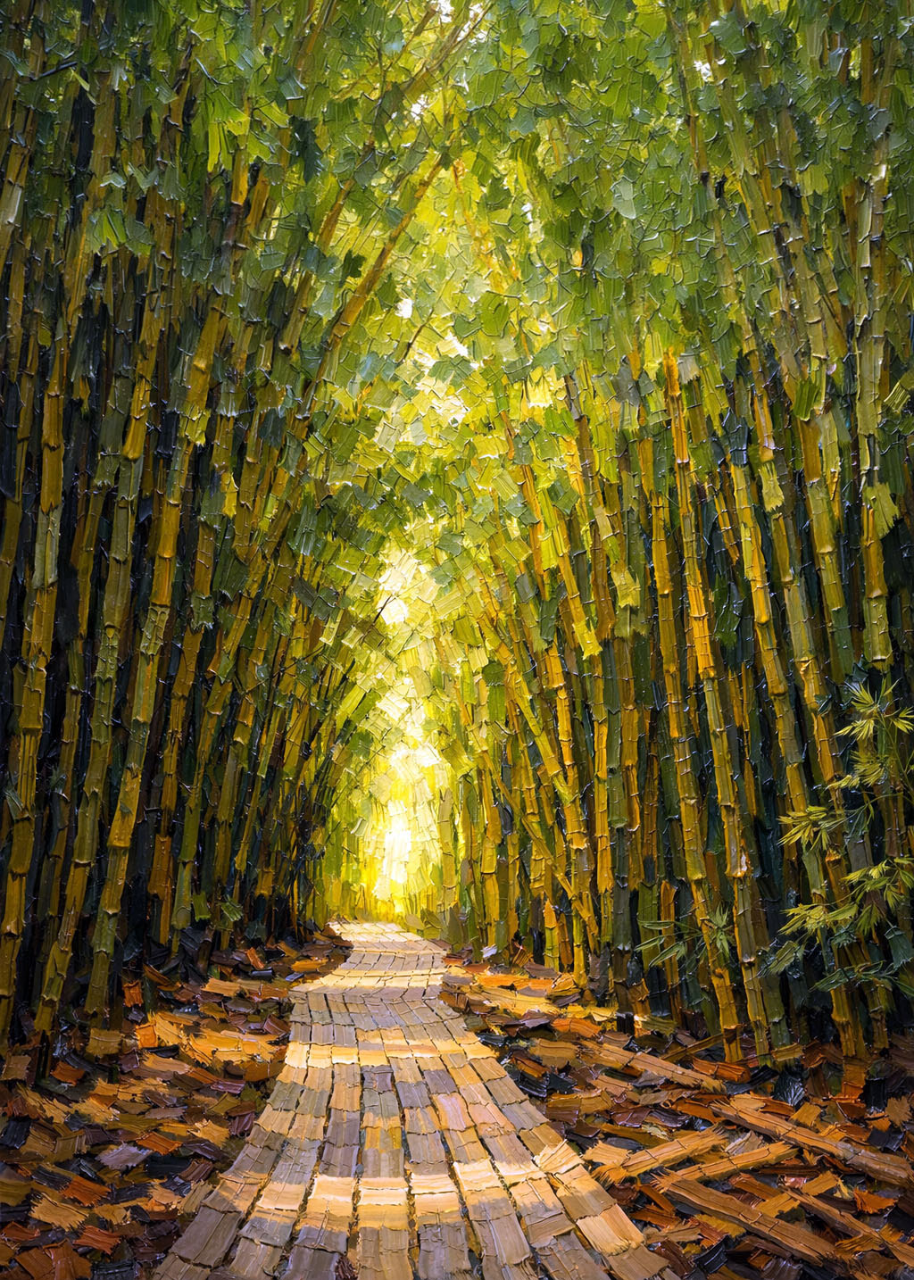 Bamboo Light — Pipiwai Trail