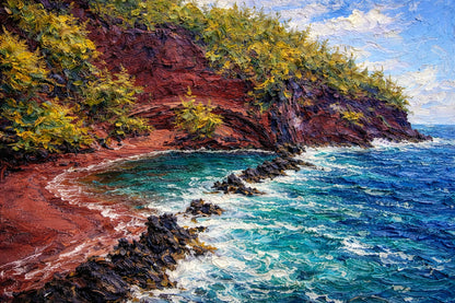Red Sand Beach — Maui