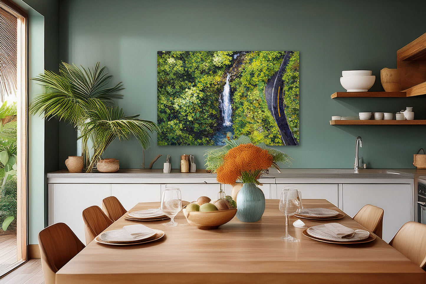 Road to Hana, Wailua Falls — Maui