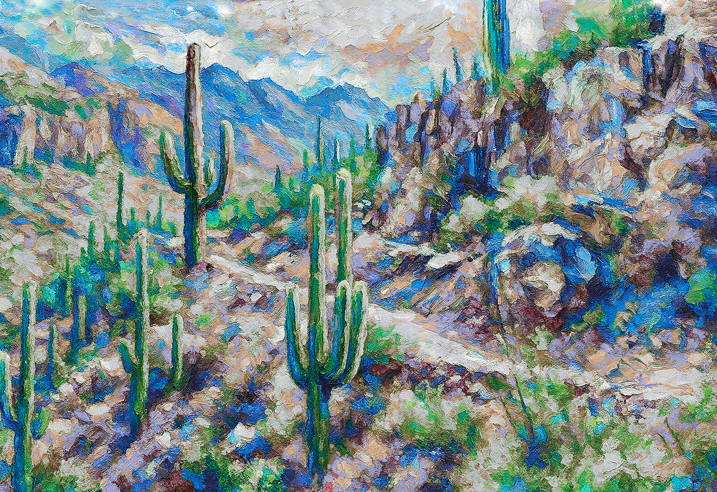 Path of Light — Sabino Canyon Phoneline Trail