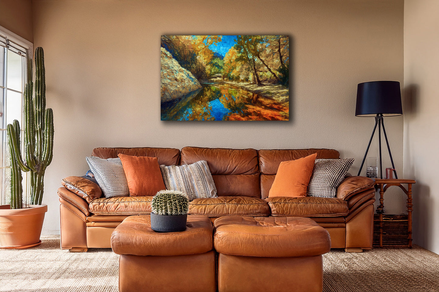 Sabino Canyon Creek – Late-Fall Reflections