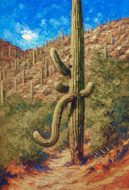 J-Arm Saguaro — Ventana Canyon Trail, Tucson