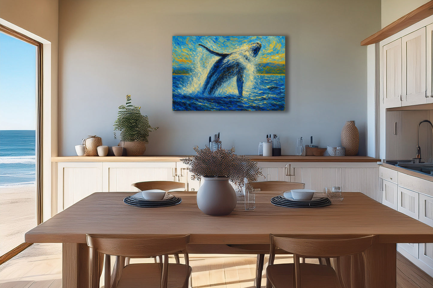 Humpback Whale Breach — Cambria Coast